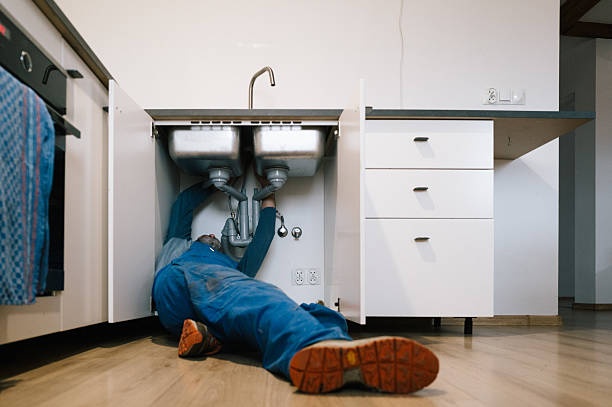 Professional Plumbing technician working in Slanesville, WV
